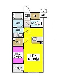 レジデンシャルジェム井尻駅 405
