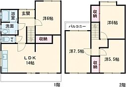 樫原蛸田町貸家 1