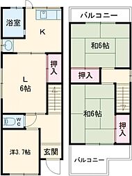 貝塚市中町戸建 1