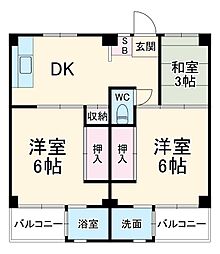 ビレッジハウス向ヶ丘5号棟 302