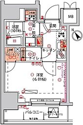 ハーモニーレジデンス川崎 901