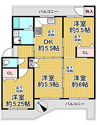 円明寺ヶ丘南第一住宅第1棟 104