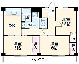 ビレッジハウス幸田3号棟 402