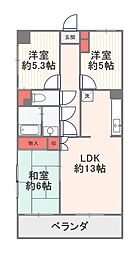 川口飯塚第3ローヤルコーポ 2F