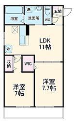 メゾンブランシュ北柏 102