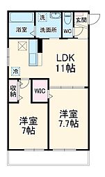 メゾンブランシュ北柏 302