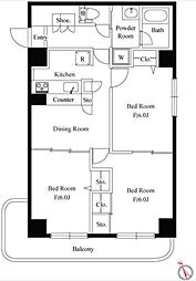 ＰＡＲＫ　ＳＱＵＡＲＥ西川口 405