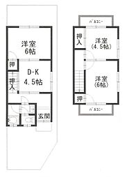 馬堀向畑貸家 1