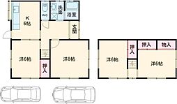 園部町小山西町一本木貸家 1