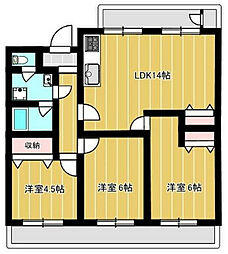 厚木岡田団地12号棟 301