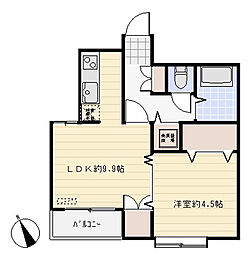 ウィンベルデュエット北坂戸 202