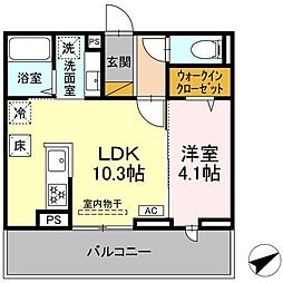 N・D-ROOM IIDACHOU　B棟 102