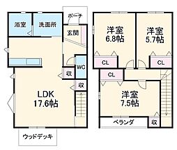 羽島郡岐南町伏屋3丁目の一戸建て