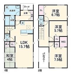 岐阜市宇佐2丁目の一戸建て