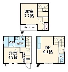 仮)中島町2丁目貸家 101