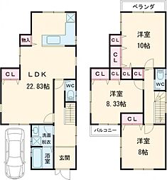 大山崎町貸家5号地 5