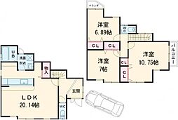 大山崎町貸家8号地 8