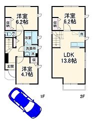 中央林間3丁目　戸建貸家　Ｂ棟 1