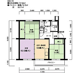 江南　60号棟 403