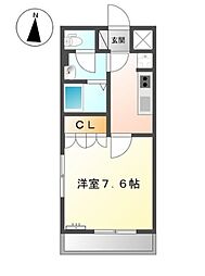 ツインズキクナＢ棟 206