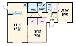 飯能市岩沢平屋戸建て B