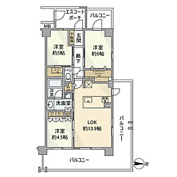 ヴェレーナ北大宮レジデンス 2F