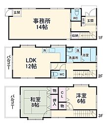 蓮沼1225戸建貸家 1