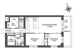 ルーウェ東大泉 216