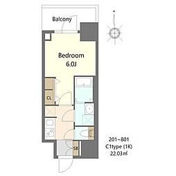 S-RESIDENCE松屋町asence 301