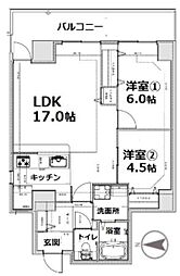 シティコート目黒2号棟 210