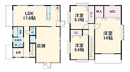 篠木町7丁目戸建店舗付 1