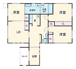 桶川市加納平屋戸建て 1