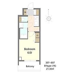 S-RESIDENCE松屋町asence 507