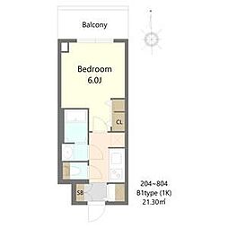 S-RESIDENCE松屋町asence 804