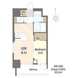 S-RESIDENCE松屋町asence 806