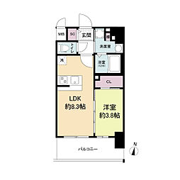 エスリードレジデンス梅田グランゲート 602