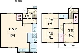 右京区嵯峨新宮町貸家 1