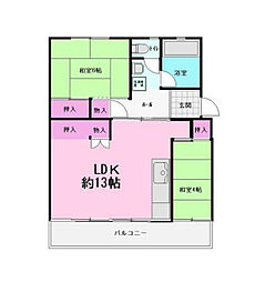花見川団地6街区15棟 104