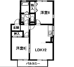 ハイツリバーサイド 1B