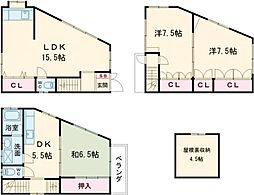 嵐山朝月町貸家 1