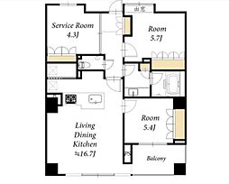 グローリオ蘆花公園　ヴィラD棟 202