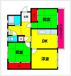 さつきが丘西住宅4号棟 502