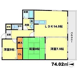 パークハイツアイリス5号館 401