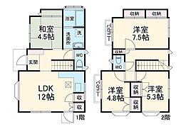 3丁目西志津貸家 1