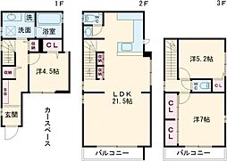 大田区南千束3丁目戸建　1号棟 1