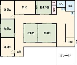 ラポール若樫一軒家 1