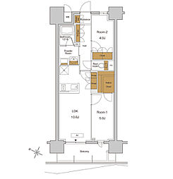 RJRプレシア東十条ガーデン 1004