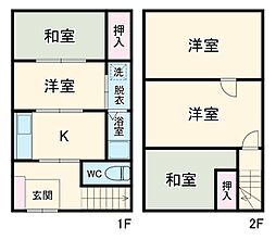 小矢部三丁目貸家 1