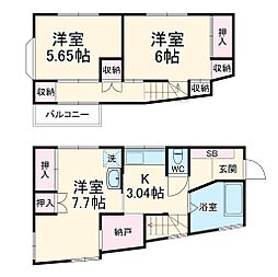 津田沼戸建賃貸 1