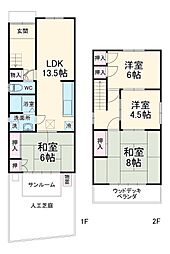 瑞穂区中山借家 1